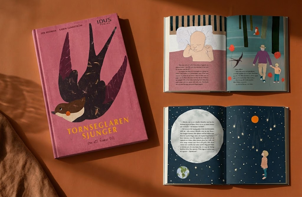 Tornseglaren Sjunger — bokomslag och uppslag